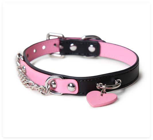 Pink Chain Choker