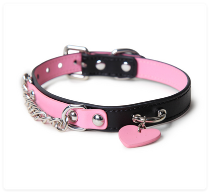 Pink Chain Choker