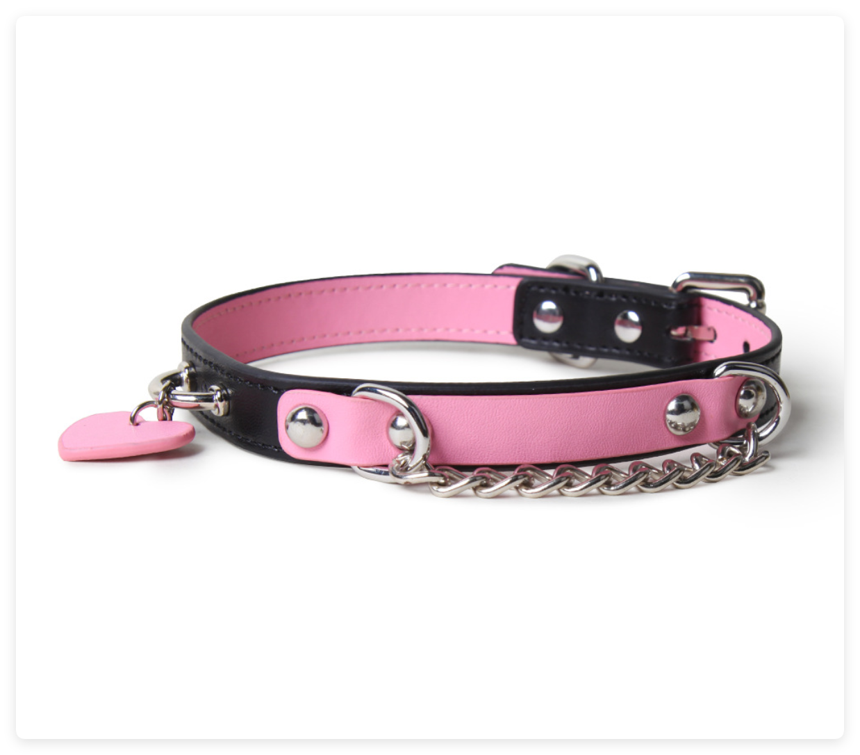Pink Chain Choker