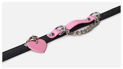 Pink Chain Choker